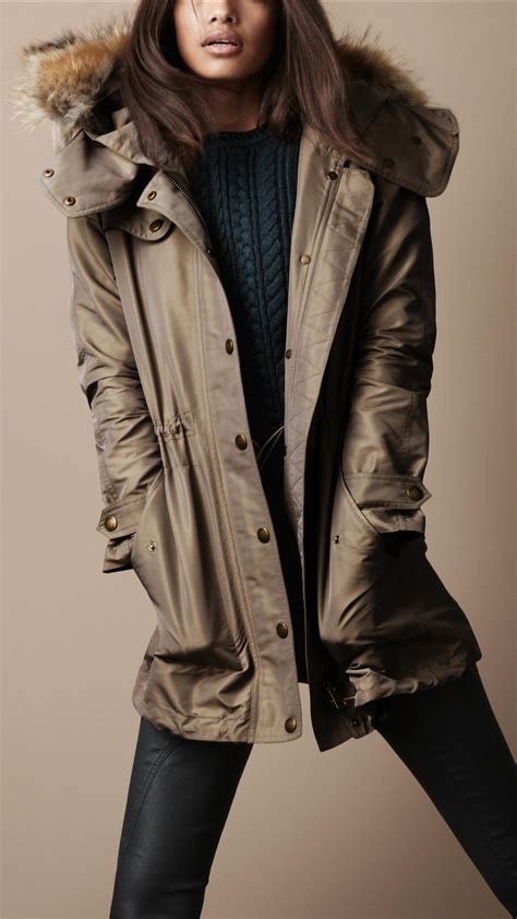 burberry brit parka fur|Burberry her fragrance.